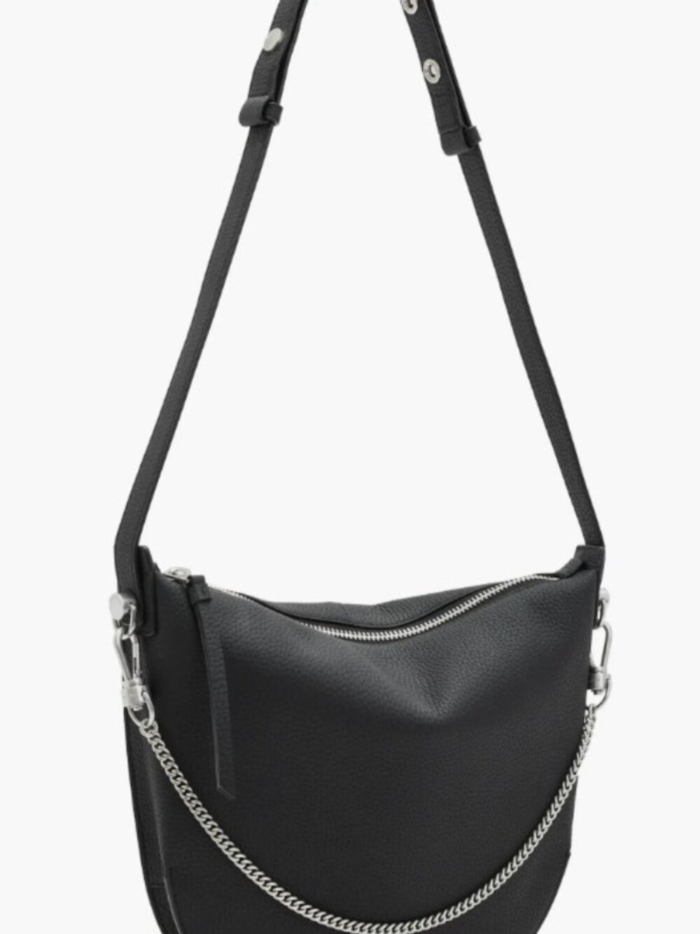 All Saints Blake Shoulder Bag, Black – EUC - Picture 3 of 6
